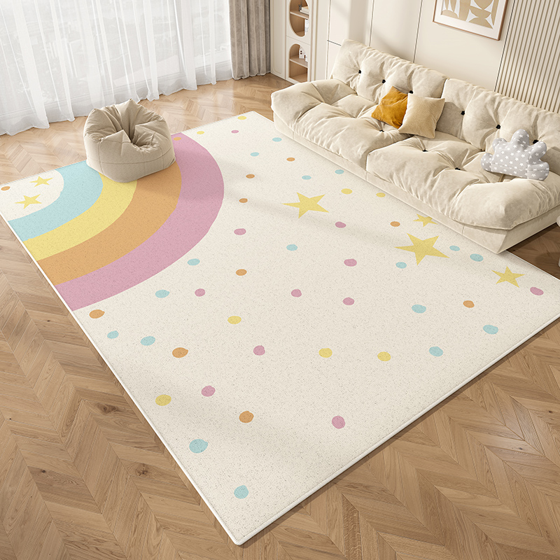 Kids Outdoor Wagon - VIKAMA Children's Room Game Mat Home