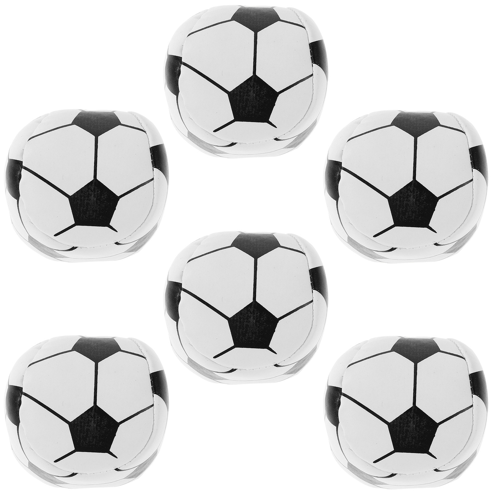 Kids Outdoor Bean Bag - 6Pcs Soccer Bean Bags Soft Material