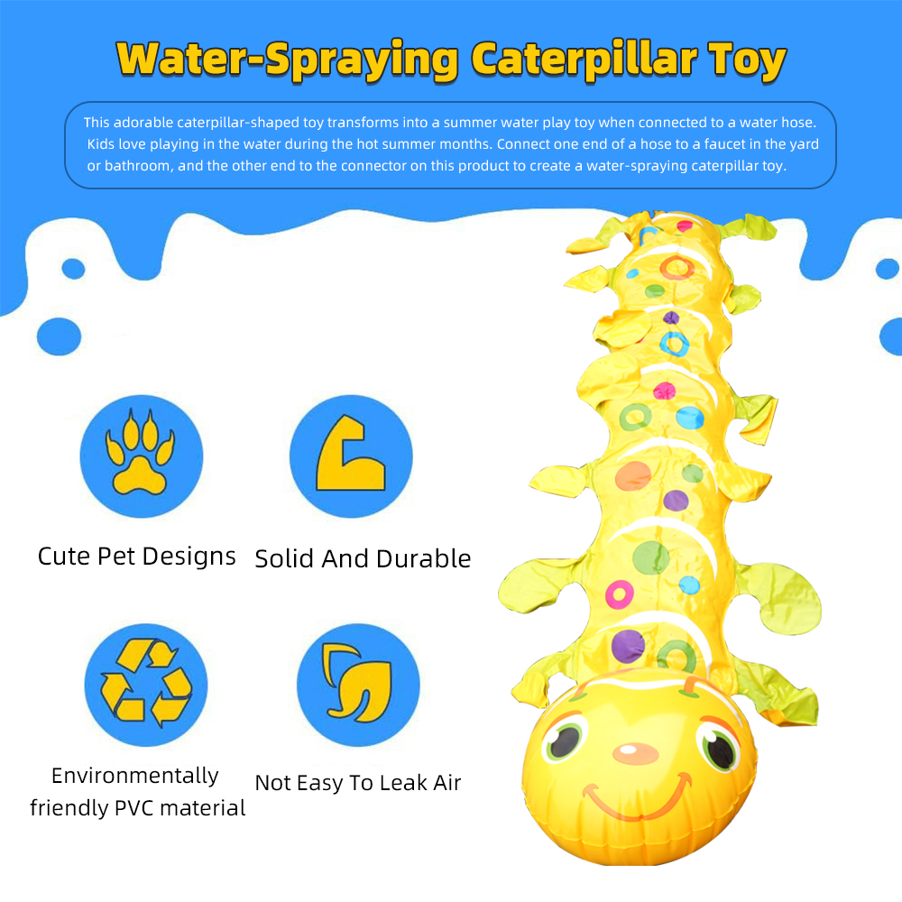 Caterpillar Sprinkler Pad Spla - đánh giá và giá Kids Outdoor Mat