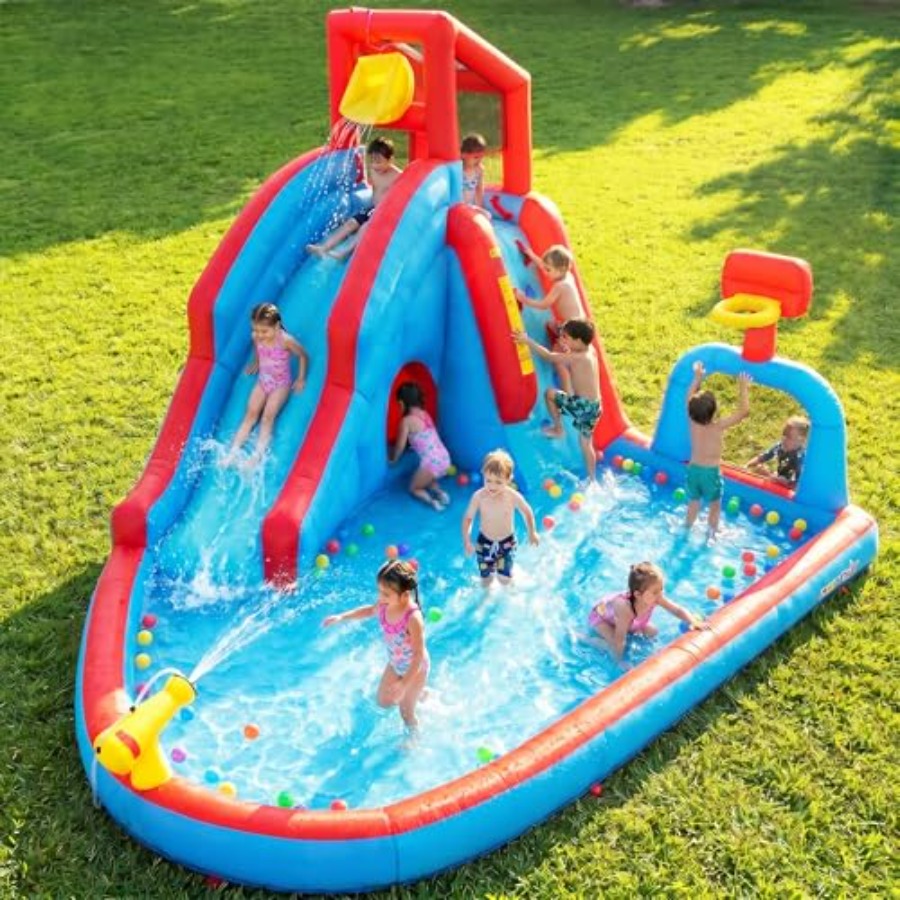 Backyard outdoor water slide i - đánh giá và giá Kids Outdoor Inflatable Water Slide