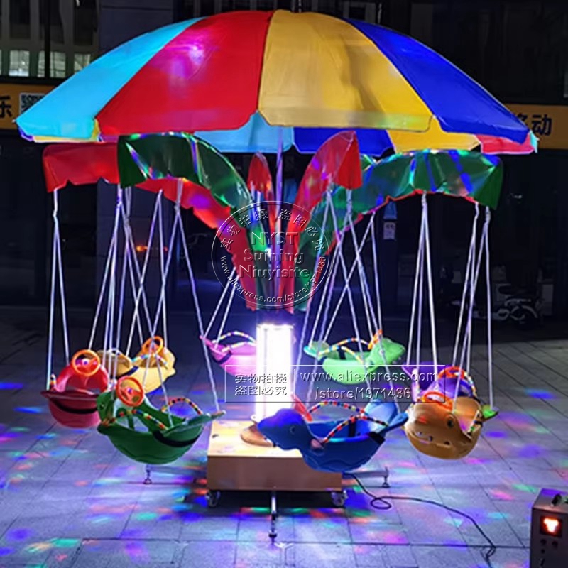 Merry Go Round Umbrella Carous - đánh giá và giá Kids Outdoor Umbrella Chair