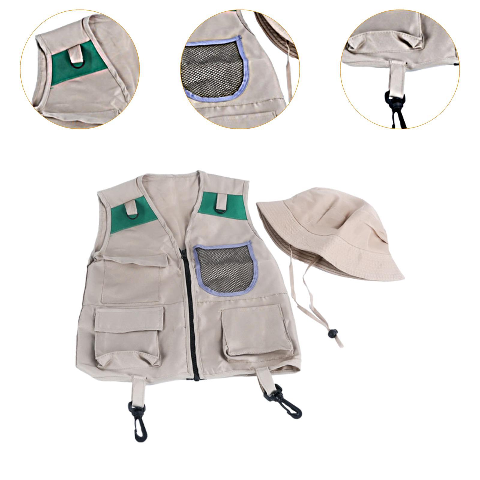 Kids Explorer Vest and Hat Cos - đánh giá và giá Kids Outdoor Explorer Kit