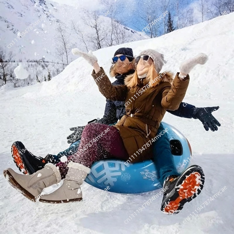 Kids Inflatable Snow Sled, Dou - đánh giá và giá Kids Outdoor Inflatable Water Slide