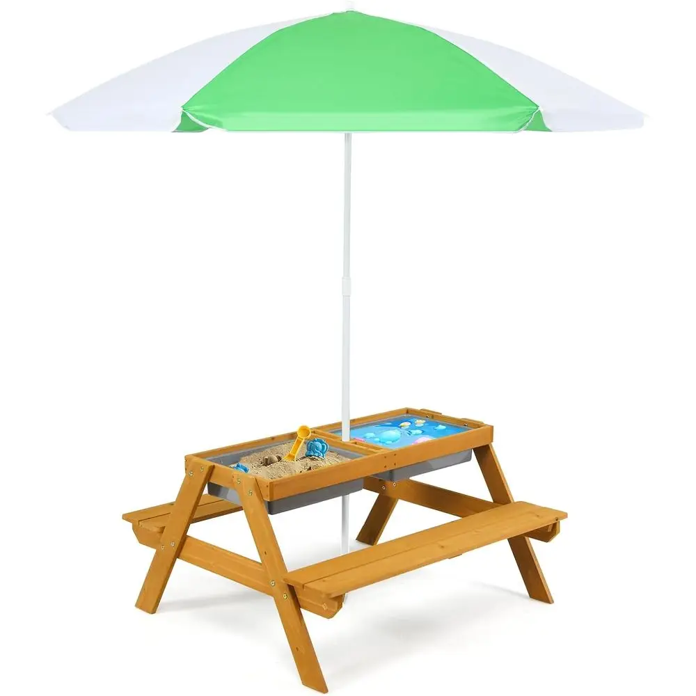 3-in-1 Height-Adjustable Umbre - đánh giá và giá Kids Outdoor Umbrella
