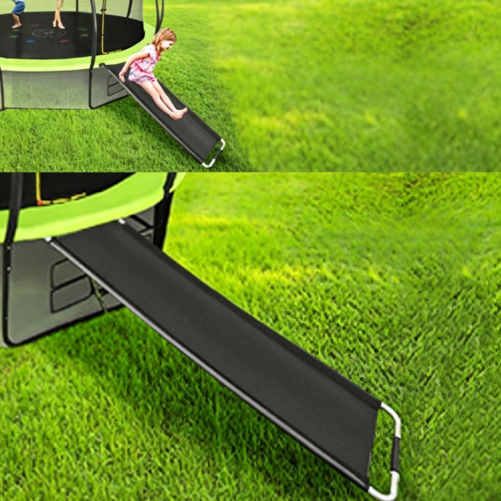 Kids Trampoline with Slide Ind - đánh giá và giá Kids Outdoor Climbing Equipment