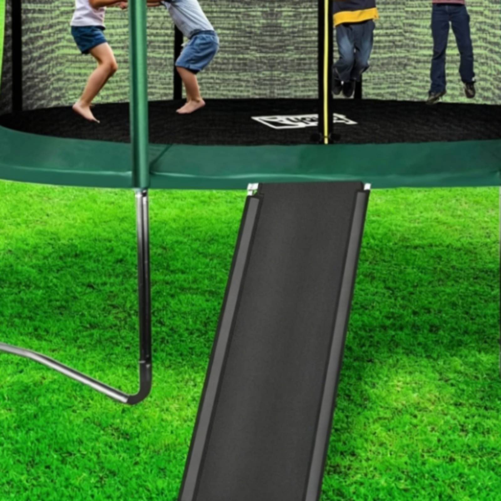 Kids Trampoline with Slide Ind - đánh giá và giá Kids Outdoor Climbing Equipment