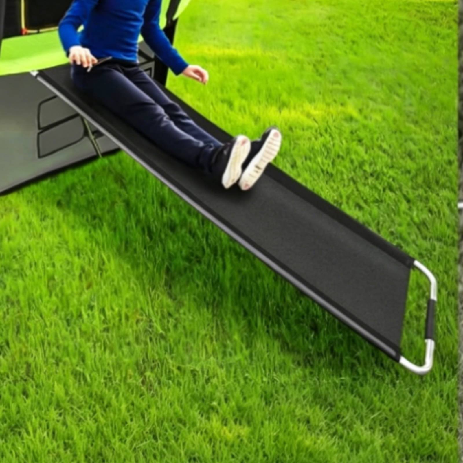 Kids Trampoline with Slide Ind - đánh giá và giá Kids Outdoor Climbing Equipment