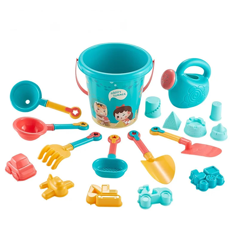 18PCS Beach Toy Set Bucket Sea - đánh giá và giá Kids Outdoor Activity Set