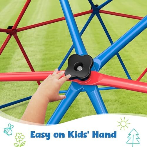 Clim Dome Swing Set with LED S - đánh giá và giá Kids Outdoor Jungle Gym Dome