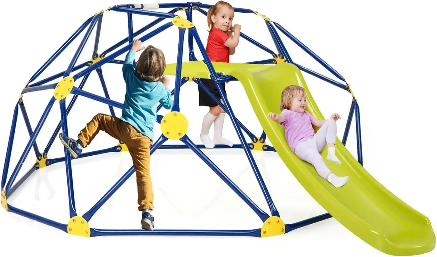 Costzon Climbing Dome with Sli - đánh giá và giá Kids Outdoor Jungle Gym Dome