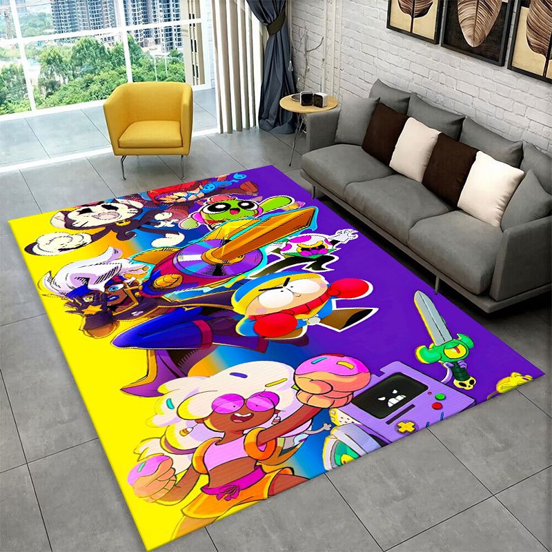 Cartoon B-Brawl Game Non-Slip  - đánh giá và giá Kids Outdoor Mat