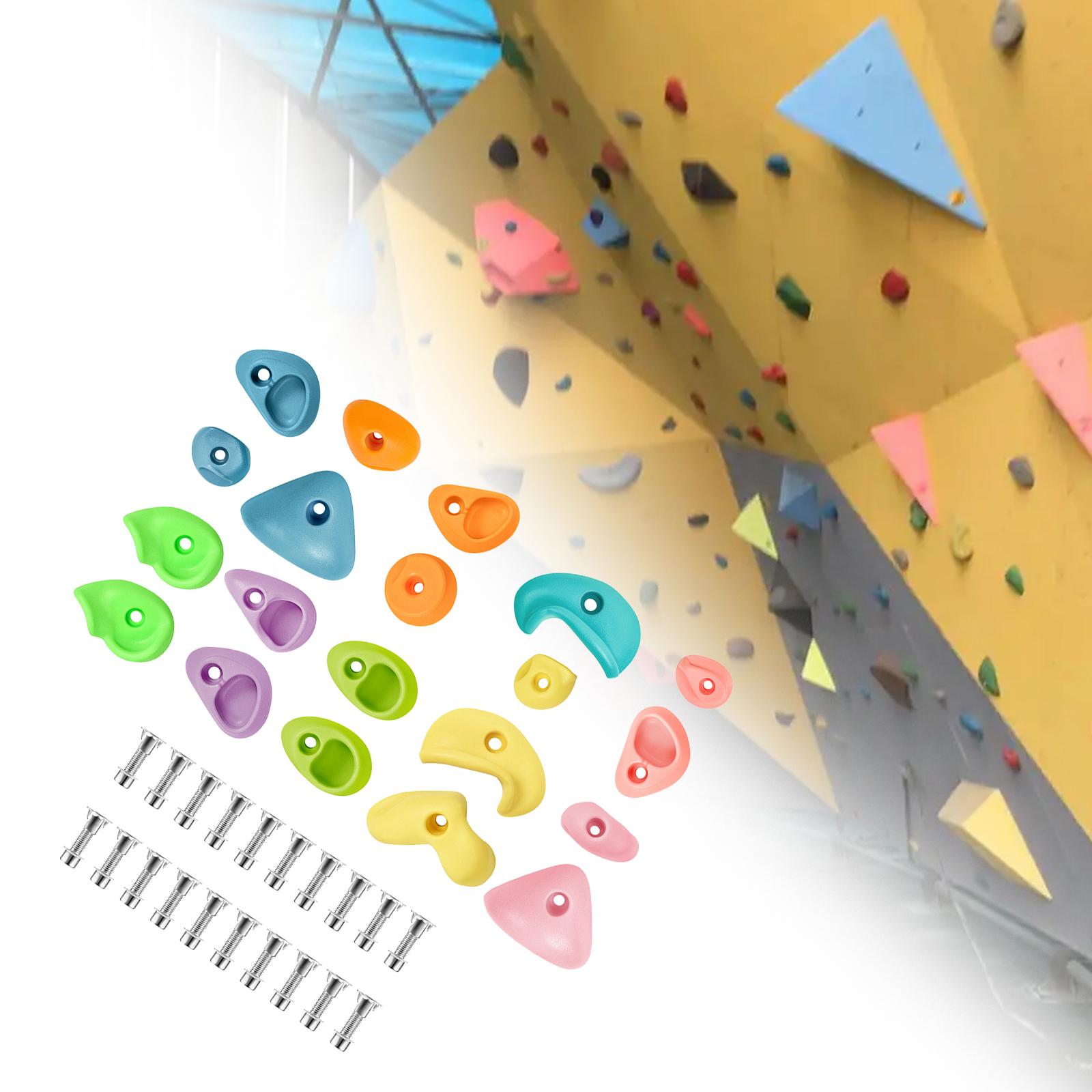 Rock Climbing Holds Anti Slip  - đánh giá và giá Kids Outdoor Climbing Equipment