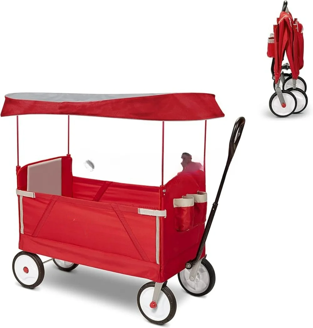 3-In-1 EZ Folding, Outdoor Col - đánh giá và giá Kids Outdoor Wagon