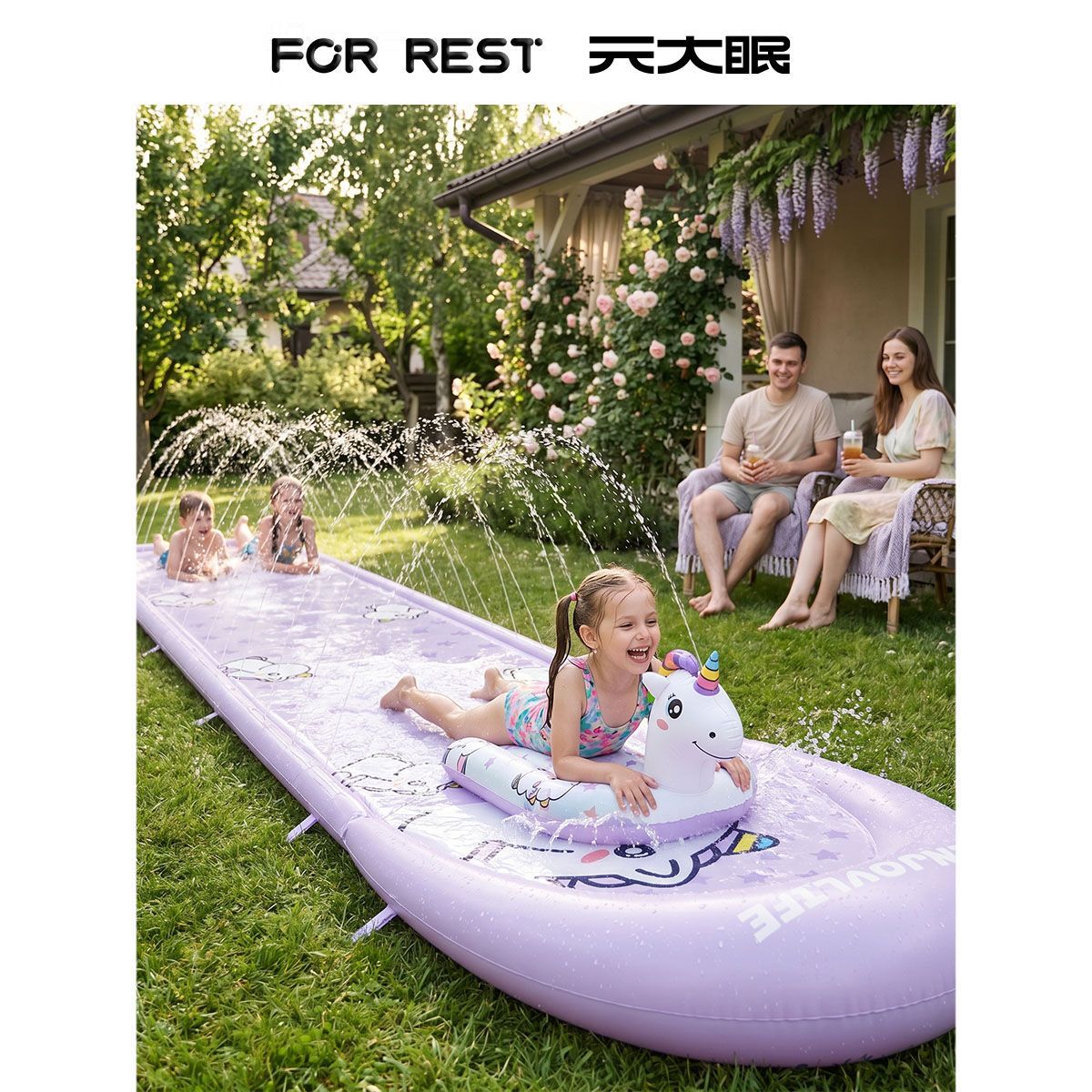 New Unicorn Kids Inflatable Wa - đánh giá và giá Kids Outdoor Mat