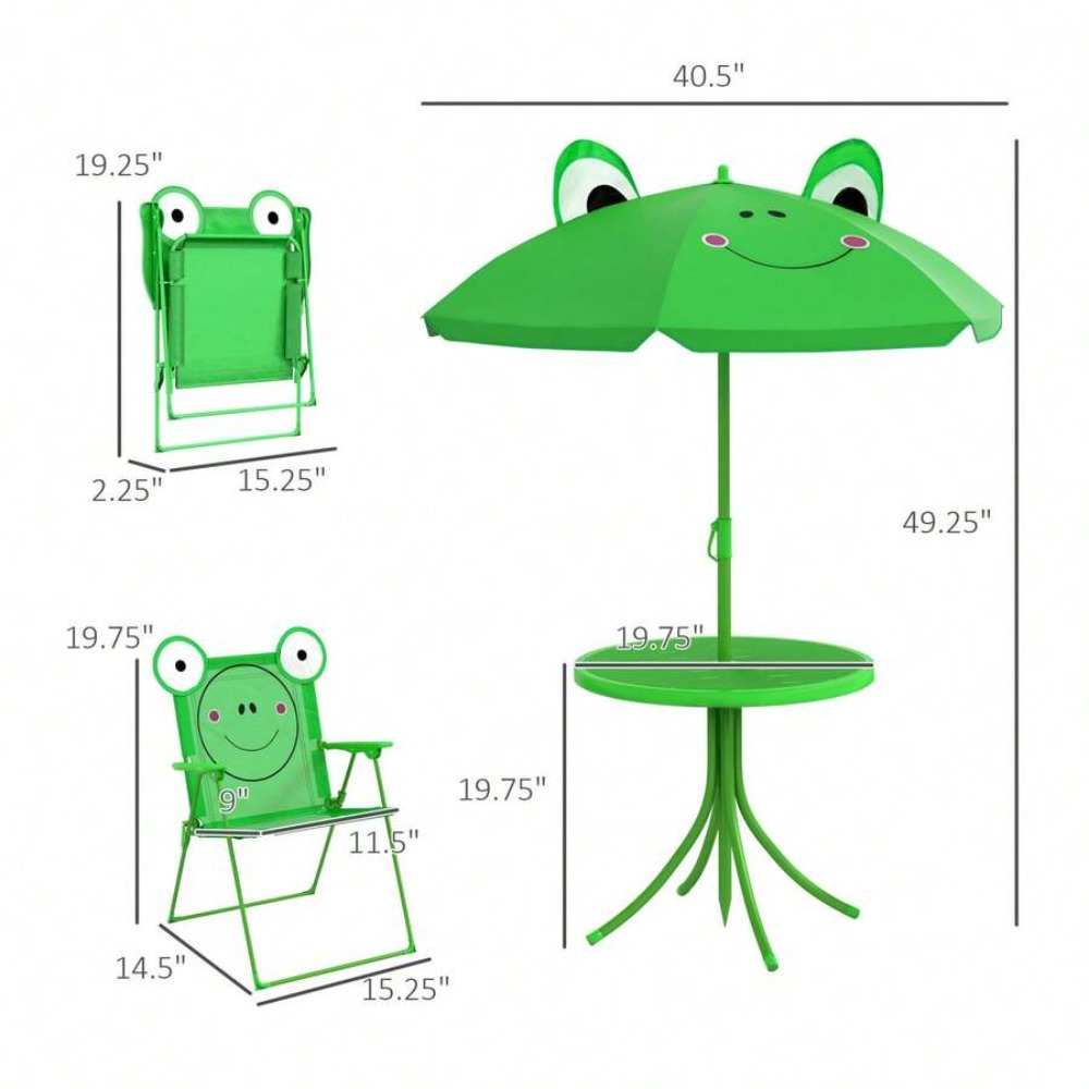 Kids Table and Chair Set Outdo - đánh giá và giá Kids Outdoor Umbrella Chair