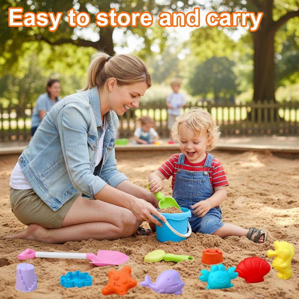 Mini Beach Toy Set Shovels Buc - đánh giá và giá Kids Outdoor Activity Set