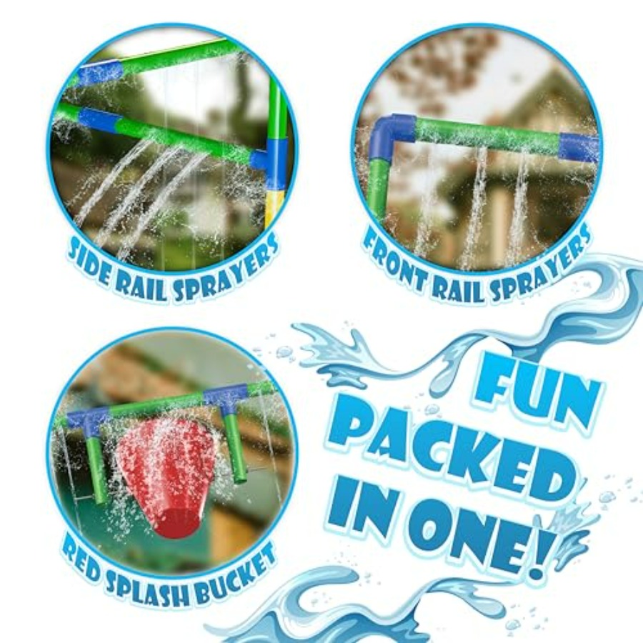 Outdoor backyard water park sp - đánh giá và giá Kids Outdoor Water Sprinkler