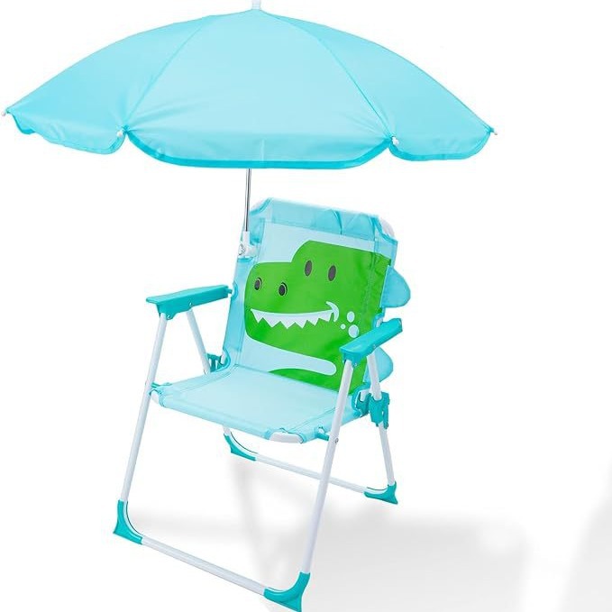 DD4014  Portable Travel Cartoo - đánh giá và giá Kids Outdoor Umbrella Chair