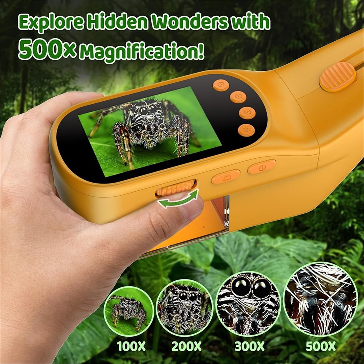 500X Handheld Microscope for K - đánh giá và giá Kids Outdoor Explorer Kit