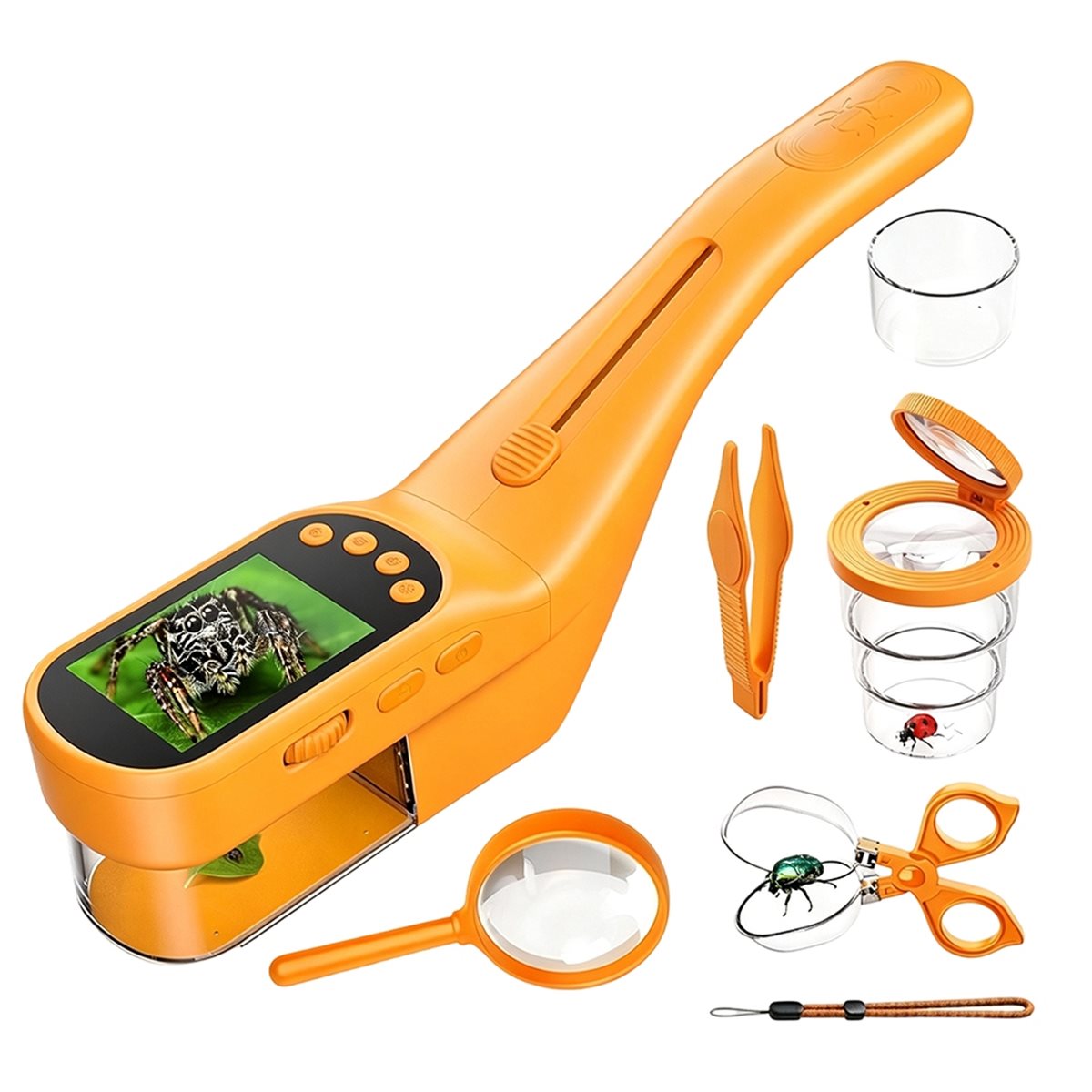 500X Handheld Microscope for K - đánh giá và giá Kids Outdoor Explorer Kit