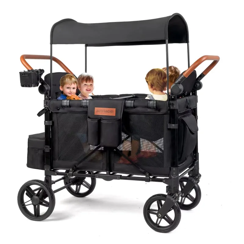 Outdoor Wagon Stroller 4 Seat  - đánh giá và giá Kids Outdoor Wagon