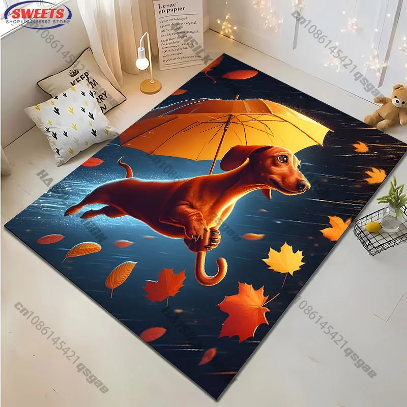Cute Christmas Gift Funny Dog  - đánh giá và giá Kids Outdoor Umbrella