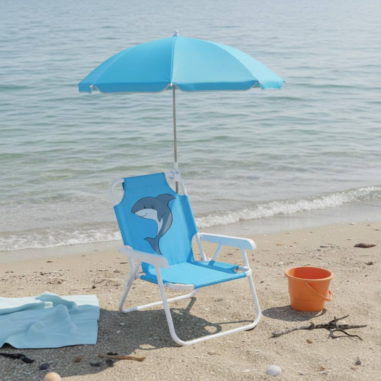 Children's Portable Chair with - đánh giá và giá Kids Outdoor Umbrella Chair