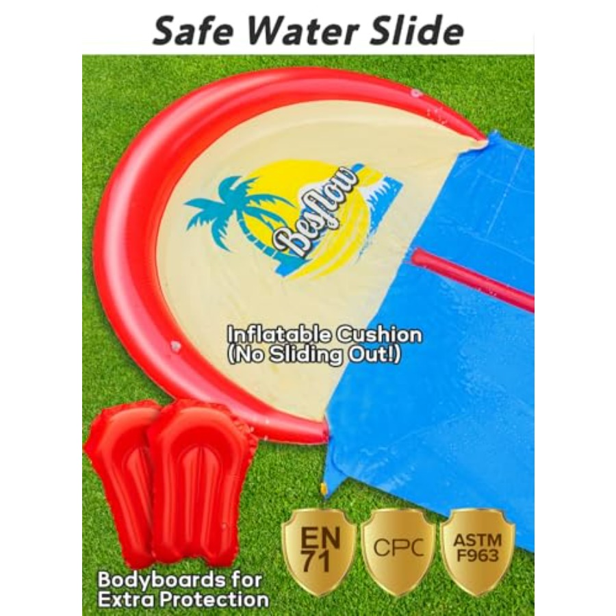 Outdoor backyard water slide f - đánh giá và giá Kids Outdoor Water Sprinkler