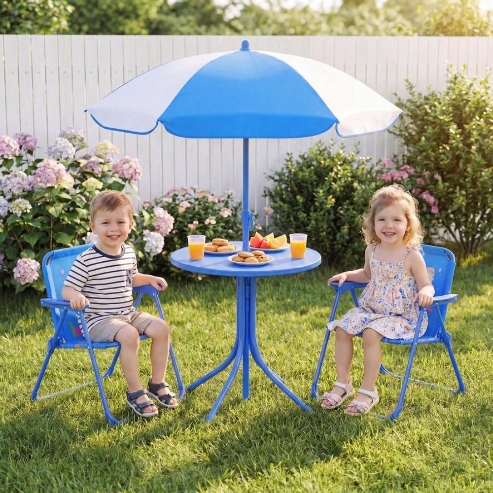Childrens Picnic Table Outdoor - đánh giá và giá Kids Outdoor Umbrella Chair